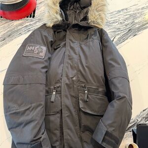 Helly Hansen Arctic Patrol Parka – Men’s Large – Black